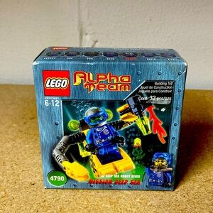 Lego 4790 Alpha Team Mission Deep Sea.  Sealed.